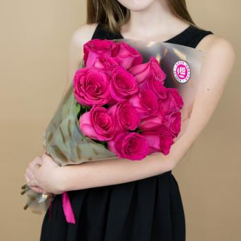 Букет из розовых роз 15 шт 40 см (Эквадор) articul - 88976